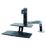 Ergotron Workfit-A Stand with Suspended Keyboard (24-391-026)
