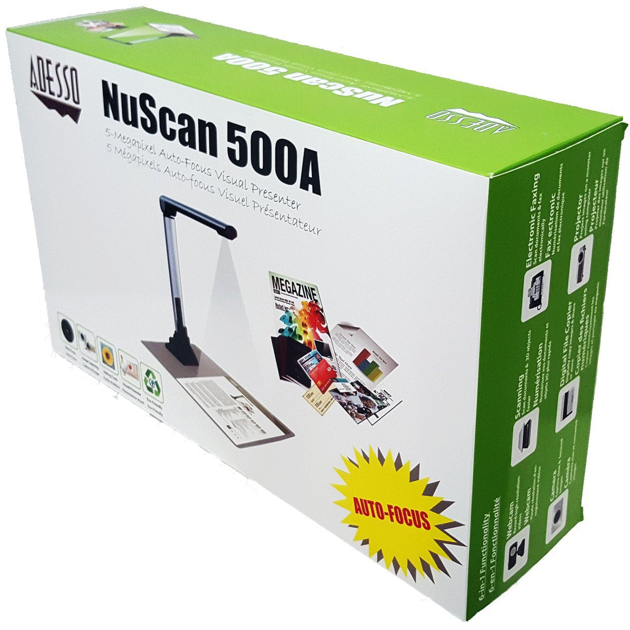 Adesso NuScan 500A - Document Scanner