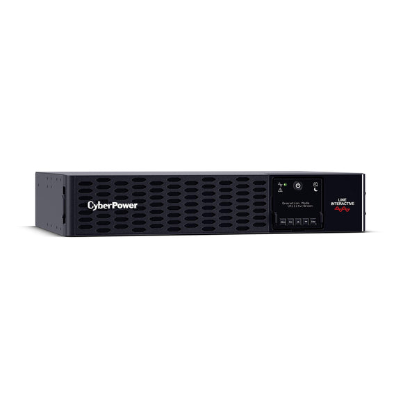 Cyber Power CA PR2200RT2UN Smart App Sinewave UPS System, 2200VA/2200W, 8 Outlets, 2U Rack/Tower, Rmcard205 Pre-Installed