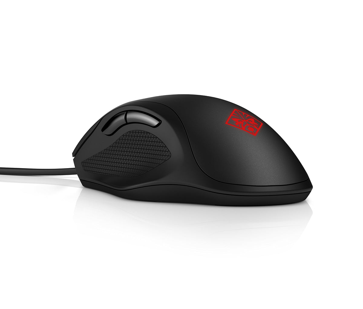 OMEN by HP Wired USB Gaming Mouse 400 -Optimized Mechanical Switches - Quick Adjust 5,000 DPI Optical Sensor - Sniper Mode - RGB LED - Customizable Buttons