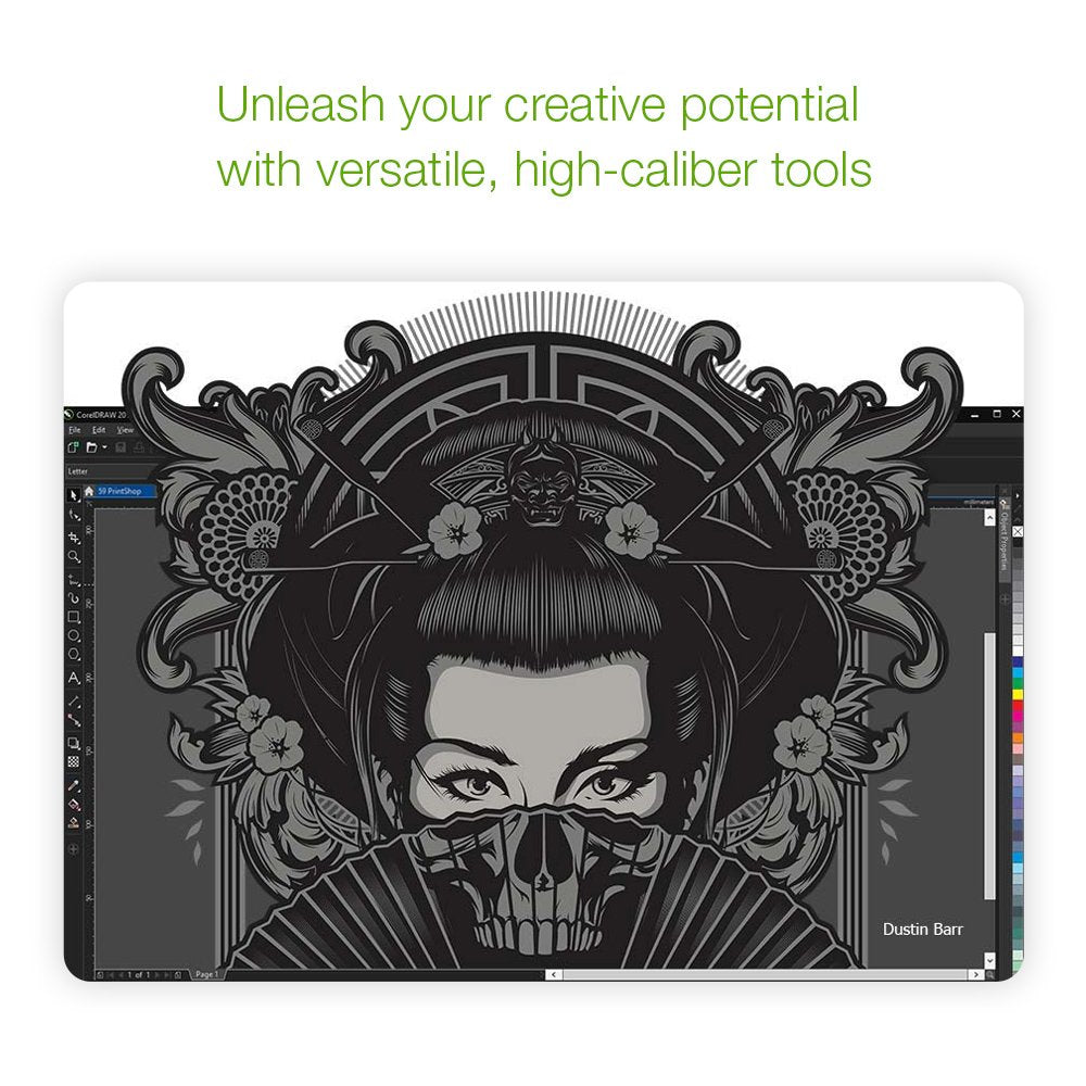 CorelDRAW Graphics Suite 2018 with ParticleShop Brush Pack for PC - Amazon Exclusive