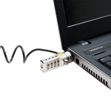 Kensington Portable Combination Laptop Lock Computer Security Cable
