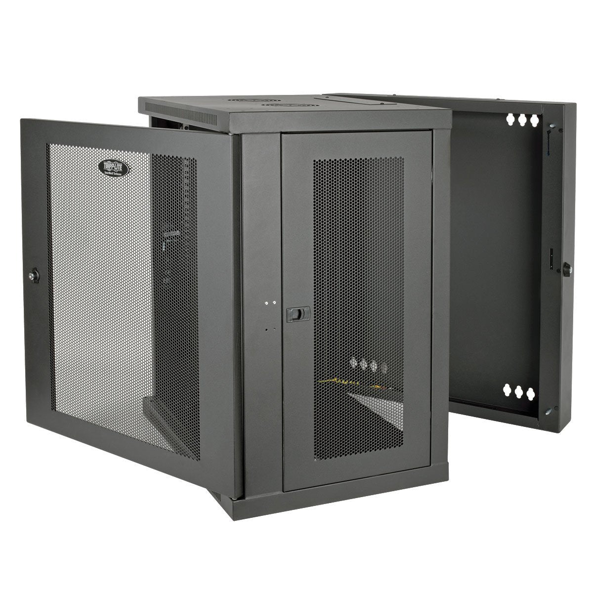 TRIPP LITE 15U Wall Mount Rack Enclosure Server Cabinet Hinged