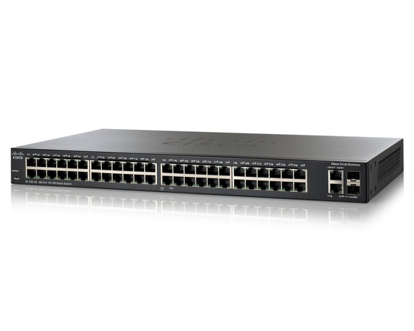 Sf200-48 Slm248gt-Na 48port 10/100 Smart Sw W/Gigabit Uplinks
