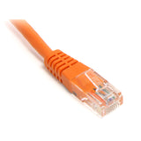 StarTech.com M45PATCH15OR Molded RJ45 UTP Cat 5e Patch Cable, 15-Feet (Orange)