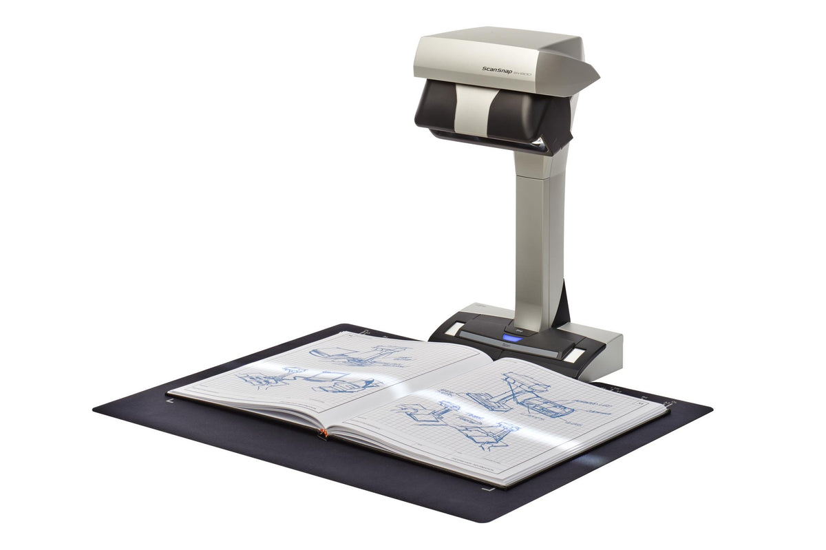 Fujitsu ScanSnap SV600 Overhead 11x17" Document Scanner, Optimized for Book Scanning