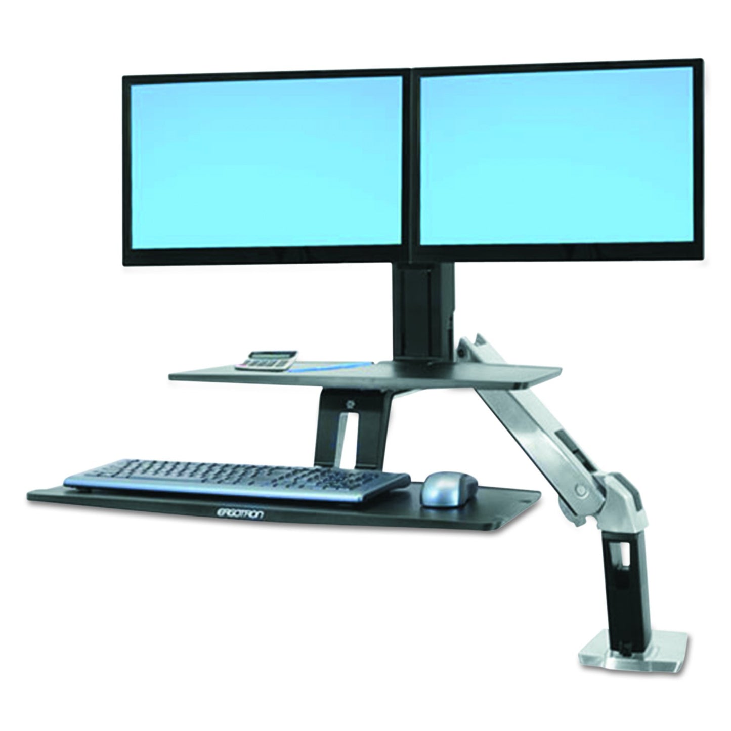 Ergotron WorkFit-A with Suspended Keyboard, Dual HD (24-392-026)