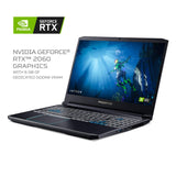 Predator Helios 300, 15.6" FHD IPS 144hz, Ci7 9750H, 16GB , 512GB SSD, RTX 2060, Windows 10 English, Black