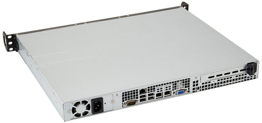Supermicro SuperServer LGA1150 350W 1U Rackmount Server Barebone System, Black SYS-5018D-MF