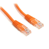 StarTech.com M45PATCH15OR Molded RJ45 UTP Cat 5e Patch Cable, 15-Feet (Orange)