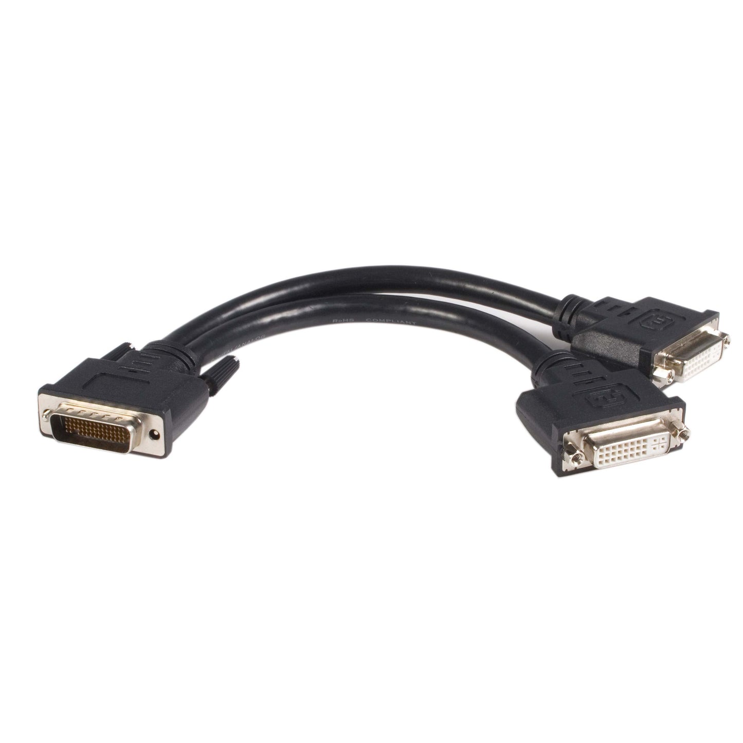 StarTech.com DMS 59 to Dual DVI I - 8in - DMS 59 to 2X DVI - Y Cable - DVI Splitter Cable - Monitor Splitter Cable - DMS 59 Cable