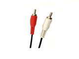 Professional Cable 2RCAM-35M-06 Stereo to RCA Cable, 6-Feet