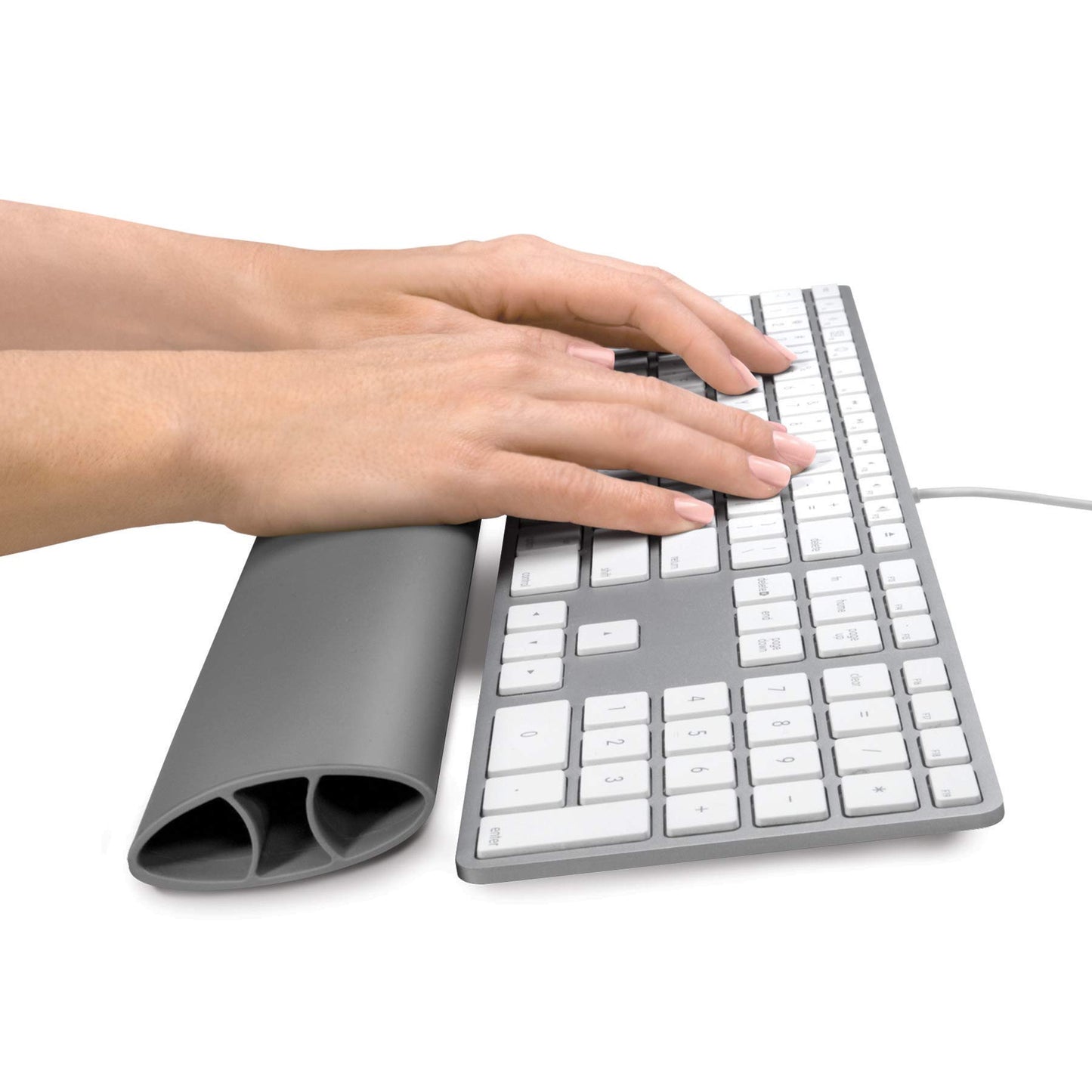 Fellowes I-Spire Series Keyboard Wrist Rocker, Gray