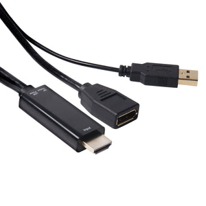Club3D CAC-2330 HDMI 1.4 to DisplayPort Adapter Male/Female