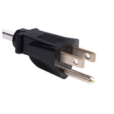 StarTech.com 6 ft Standard Computer Power Cord -5-15P to Right Angle C13 - Power cable - IEC 60320 C13 to NEMA 5-15 (M) - AC 125 V - 10 A - 6 ft - right-angled connector - black - PXT101L