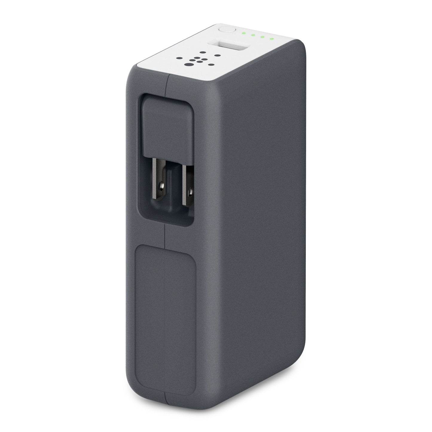 Belkin Travel RockStar Surge Protector with 2 AC Outlets, 1 USB Port and 3000 mAh Battery Pack Charger