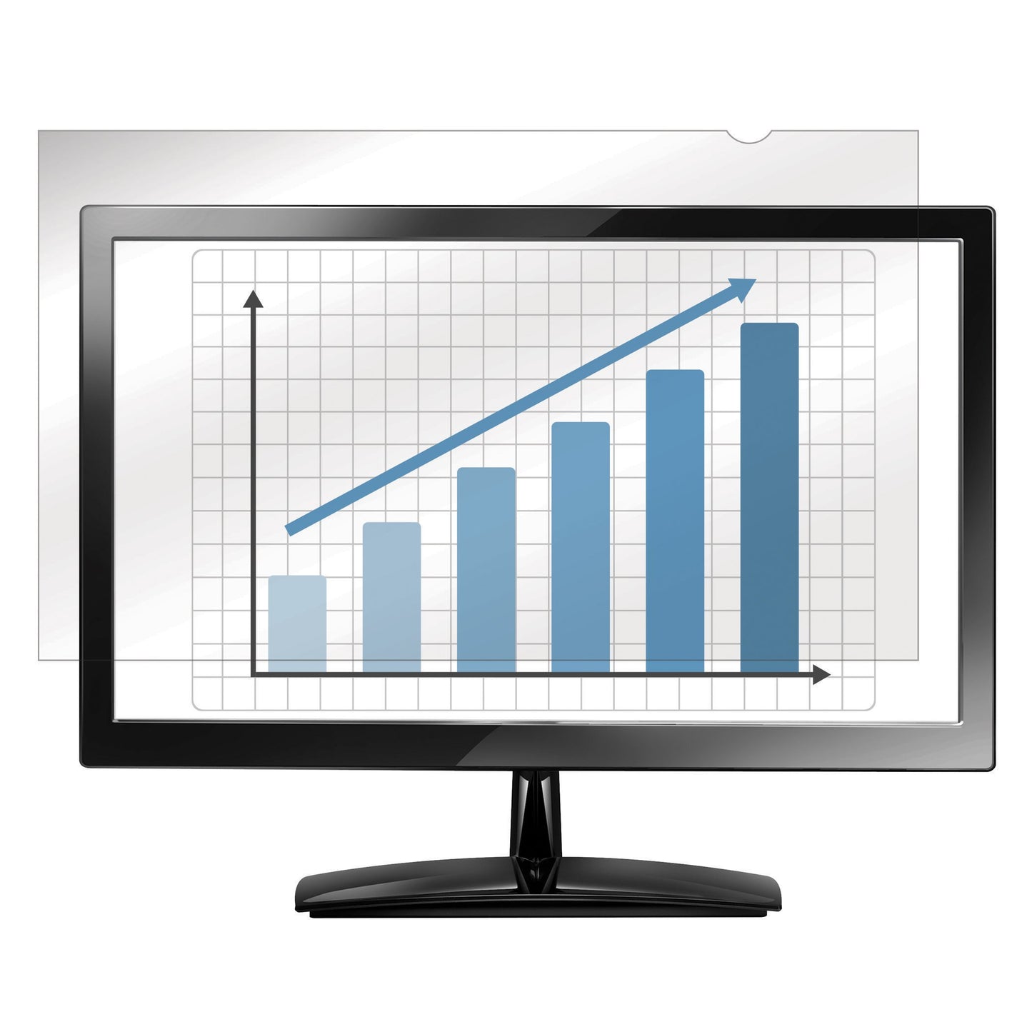 Fellowes PrivaScreen Blackout Privacy Screen, 23.8" Wide (4816901)