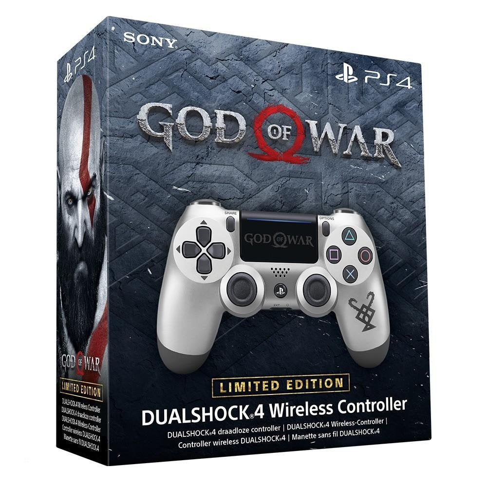Open Box New Sony Dualshock 4 V2 God of War Edition Controller PS4