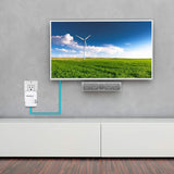 TRENDnet Powerline 1300 AV2 Adapter Kit, Includes 2 x TPL-422E Adapters, IEEE 1905.1 & IEEE 1901, Gigabit Port, Range Up to 300m (984 ft.), TPL-422E2K