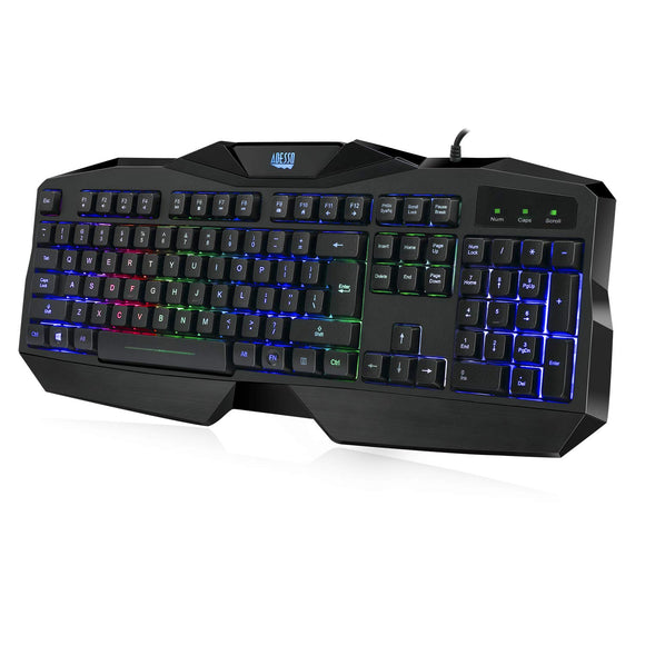 Adesso Akb-138EB Gaming Illuminated Keyboard
