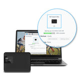 WD 3TB Black My Passport Ultra Portable External Hard Drive - USB 3.0 - WDBBKD0030BBK-NESN [Old Model]