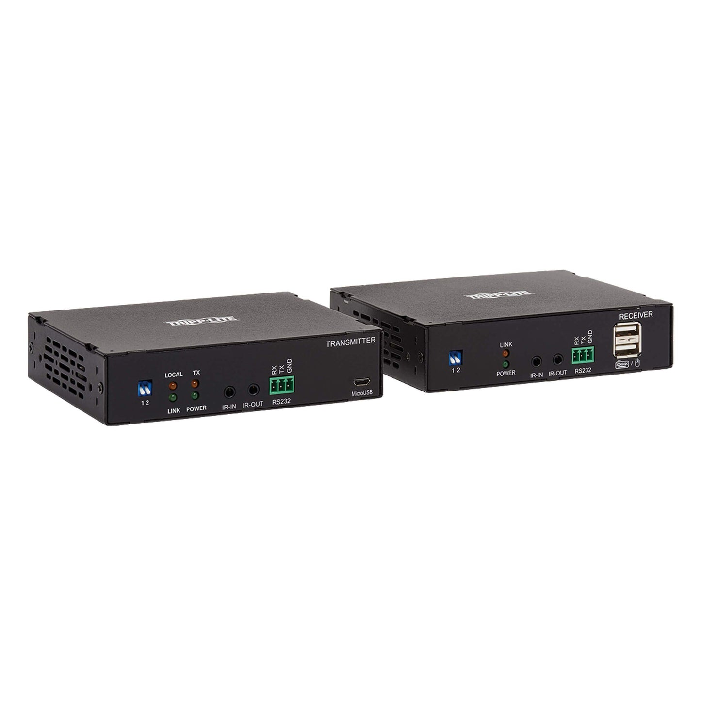 HDMI Over Fiber Extender Kit 4K @ 60Hz Ir USB Duplex MMF LC TAA