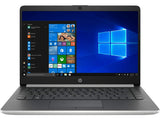 HP Laptop 14" (Intel Core i5-8265U, 8GB RAM, 256GB SSD, Windows 10 High End, Natural Silver) 14-cf1090ca