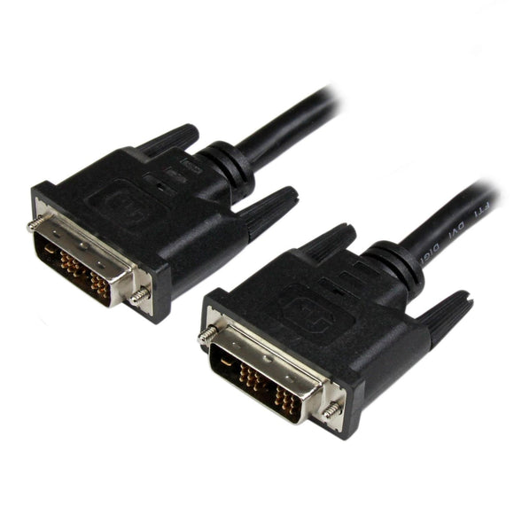 StarTech.com 3 ft DVI-D Single Link Cable - Male to Male DVI-D Digital Video Monitor Cable - DVI-D M/M - Black 3 Feet - 1920x1200 (DVIMM3)