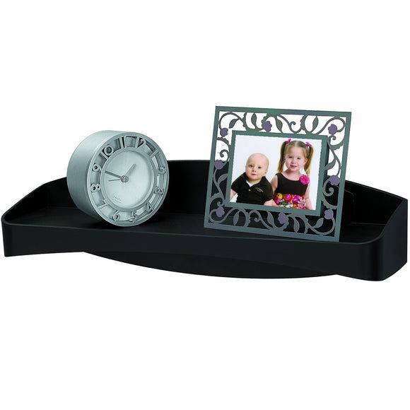 Fellowes Partition Additions Shelf, Dark Graphite