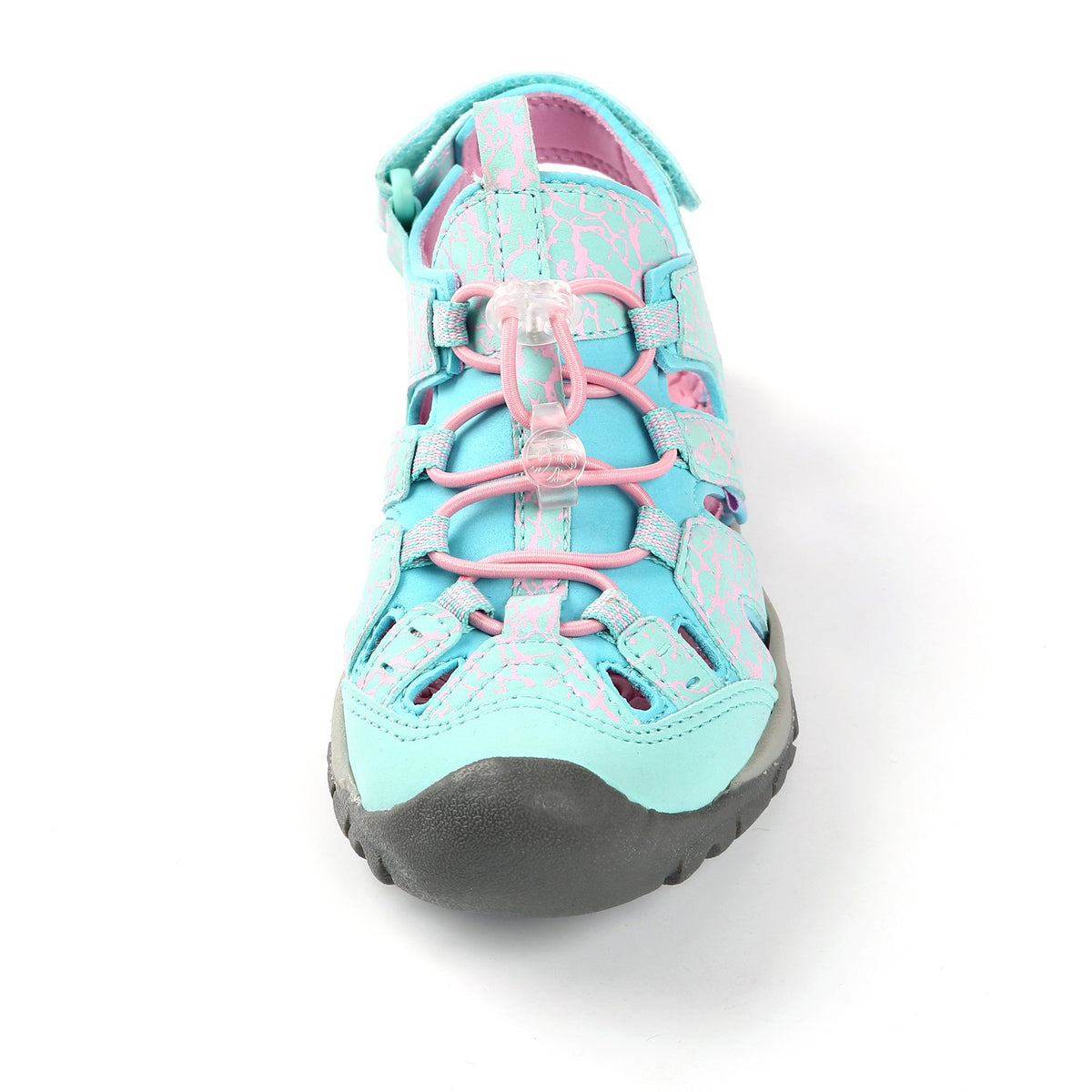 Northside Kid's Burke SE Athletic Sandal, Aqua/Pink, 9 M US Toddler