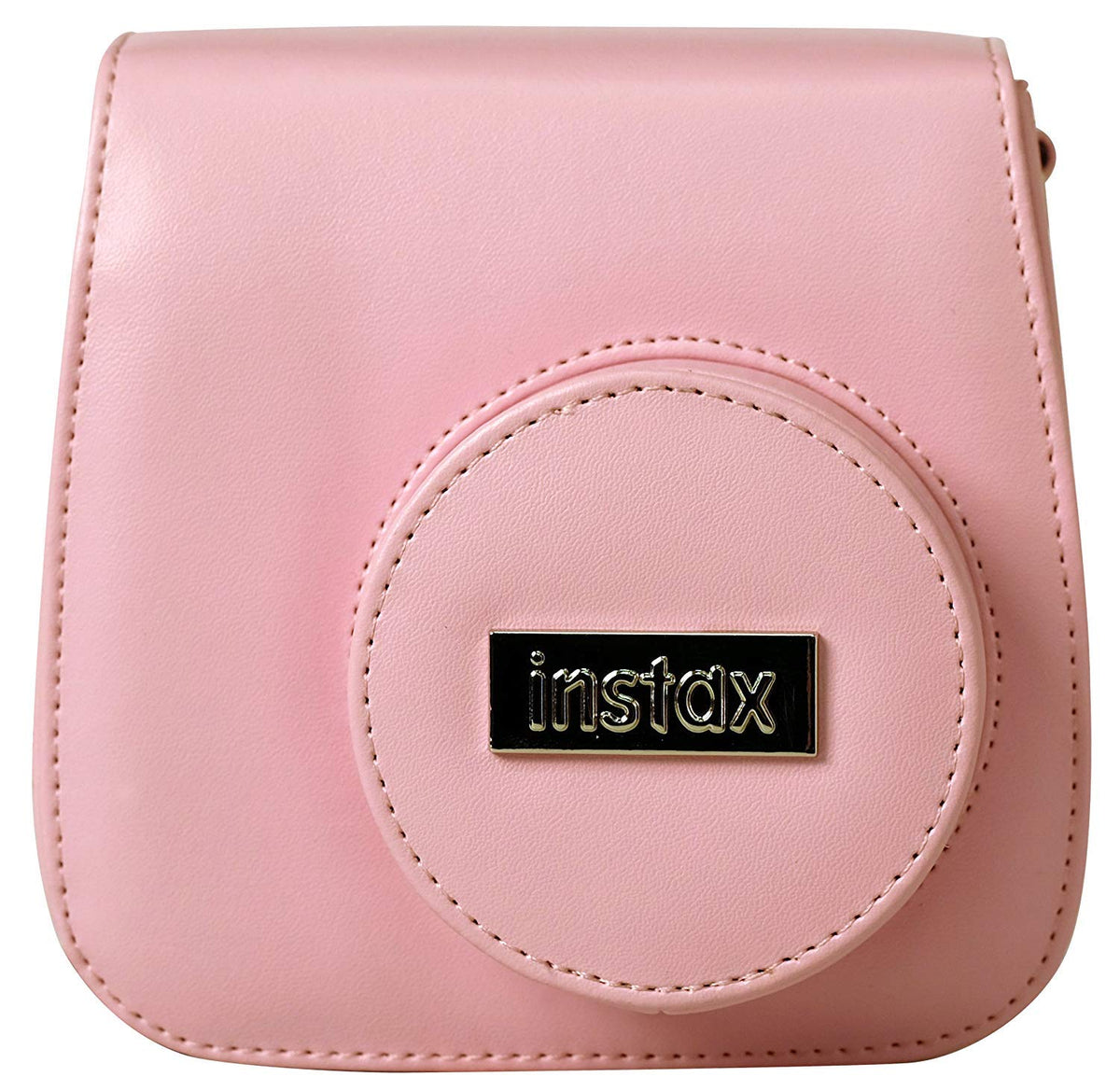 Instant Camera with Groovy Case & Photo Album Flamingo Pink Set Bundles