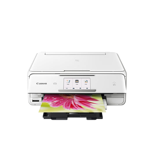 Canon PIXMA TS8020 Wireless Inkjet All in One Printer, White