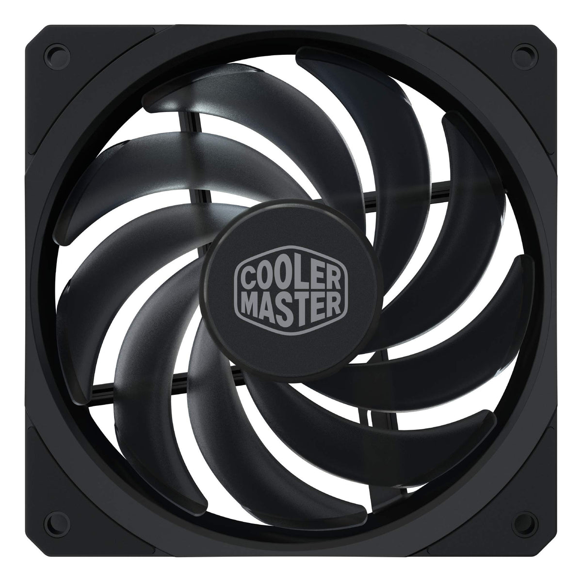 Cooler Master MasterFan SF120R 120mm High Performance Square Frame Fan w/Static Pressure, Silent Technology, and PWM Control Fan