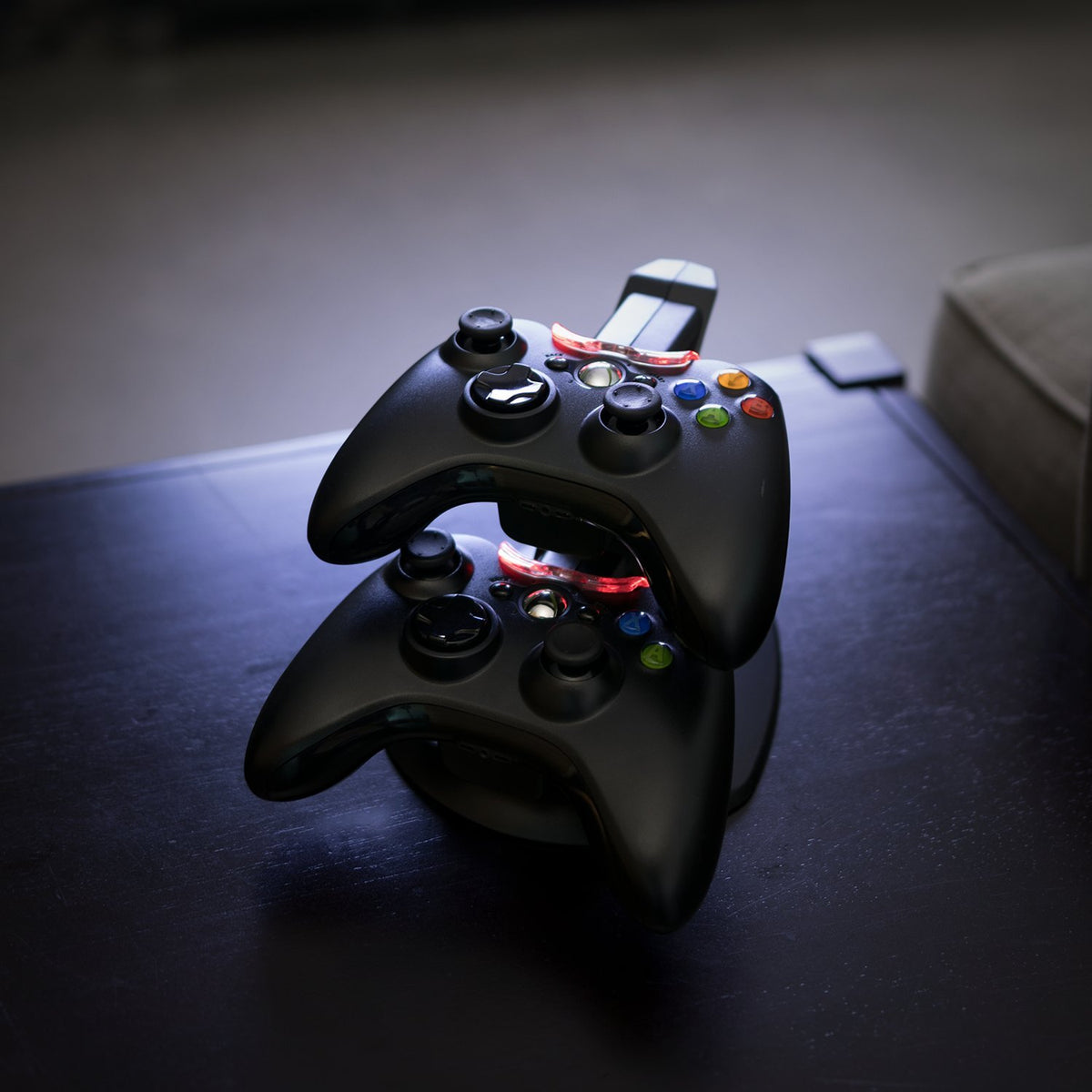 PDP Energizer Xbox 360 Power & Play Controller Charger with Rechargeable Battery Pack for Two Wireless Controllers Charging Station, 037-011-NA