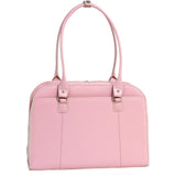 McKlein 96529 USA Hillside 14" Leather Ladies' Laptop Briefcase Pink