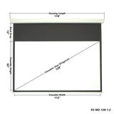ELUNEVISION EV-M2-128-1.2 Atlas 128" Manual Projector Accessory