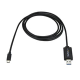 StarTech.com USBC3LINK USB C to USB Data Transfer Cable, Mac/Windows, USB 3.0, Windows Easy Transfer Cable, Mac Data Transfer