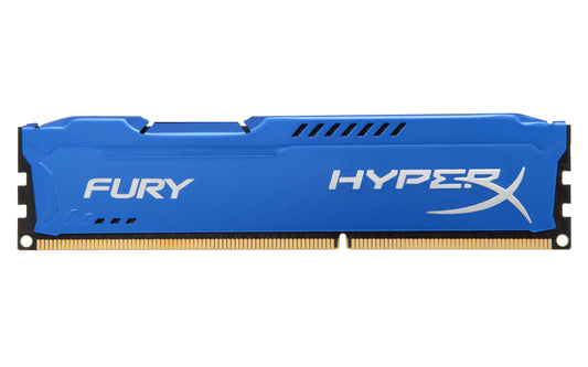 Kingston HyperX FURY 8GB 1600MHz DDR3 CL10 DIMM - Blue (HX316C10F/8)