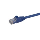 StarTech.com 20ft Blue Cat6 Patch Cable with Snagless RJ45 Connectors - Long Ethernet Cable - 20 ft Cat 6 UTP Cable (N6PATCH20BL)