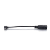 C2G 27320 USB Cable - Mobile Device USB Micro-B to USB Device On-The-Go (OTG) Adapter Cable, Black (6 Inches)