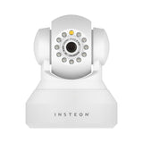 Insteon Wireless HD 720p IP Camera with Pan, Tilt & Night Vision - White