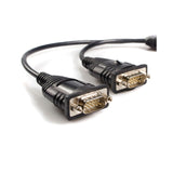 StarTech.com USB to Serial Adapter - 2 Port - Bus Powered - USB to RS232 Adapter Cable - DB9 (9-Pin) USB Converter