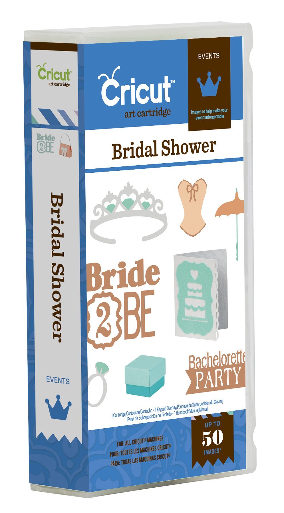 Cricut 2001291 Bridal Shower Cartridge