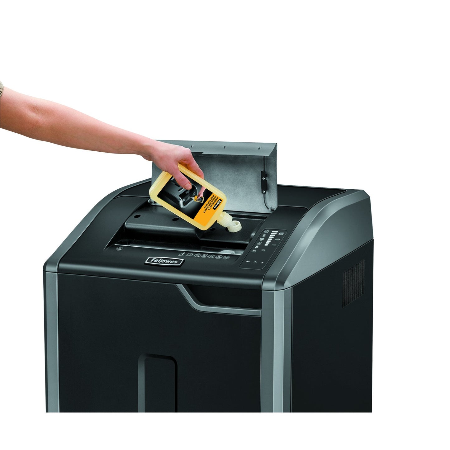Fellowes Powershred 425Ci 100% Jam Proof Commercial Grade 30-Sheet Cross-Cut Paper Shredder, TAA Compliant (38425)