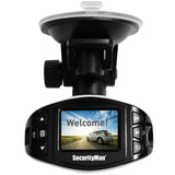 SECURITYMAN CARCAM-SDEII Mini Hd Car Camera Recorder Ii with Impact-Sensing Recording