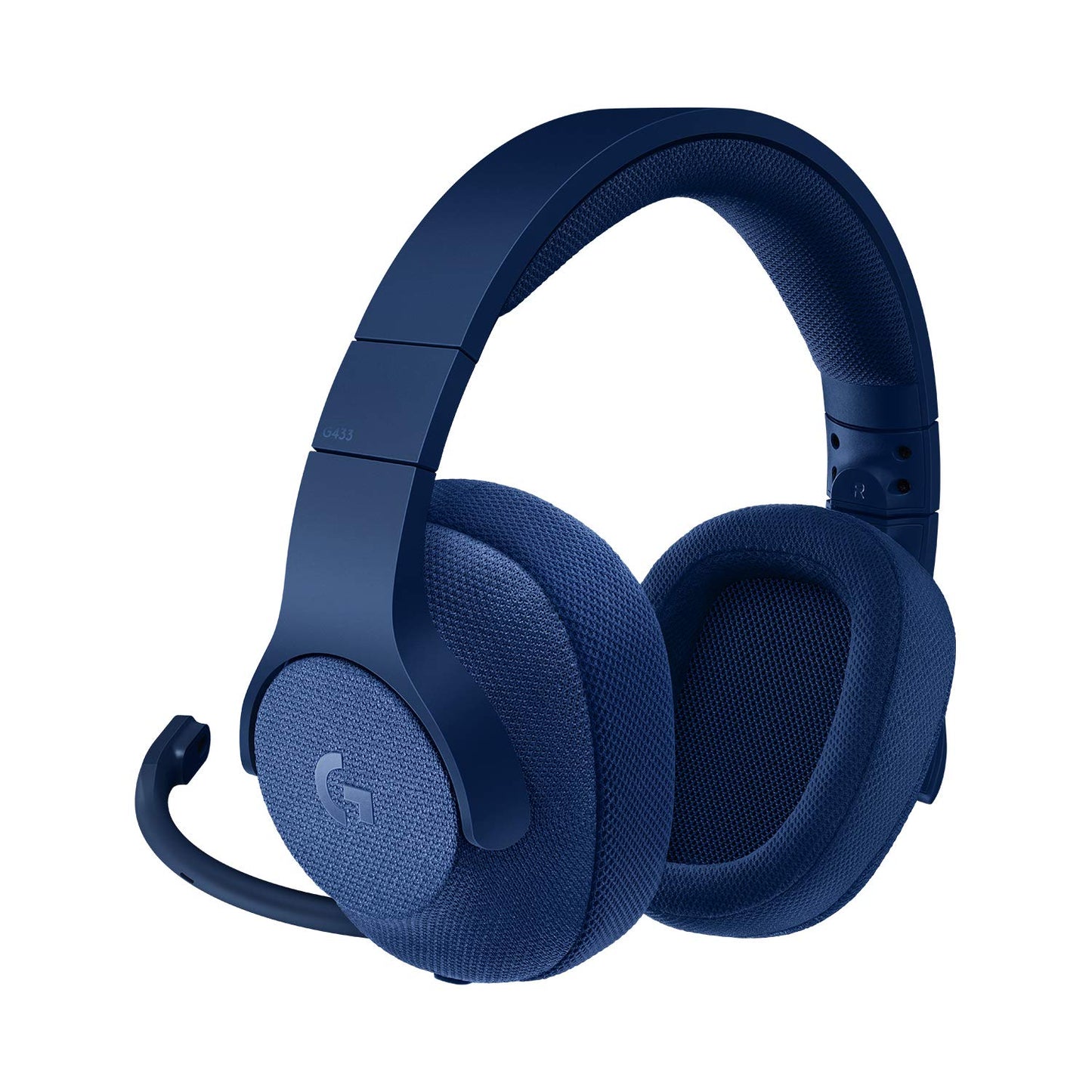 Logitech G433 7.1 Wired Surround Gaming Headset for PC, PS4, PS4 PRO, Xbox One, Xbox One S, Nintendo Switch, Blue (981-000681)