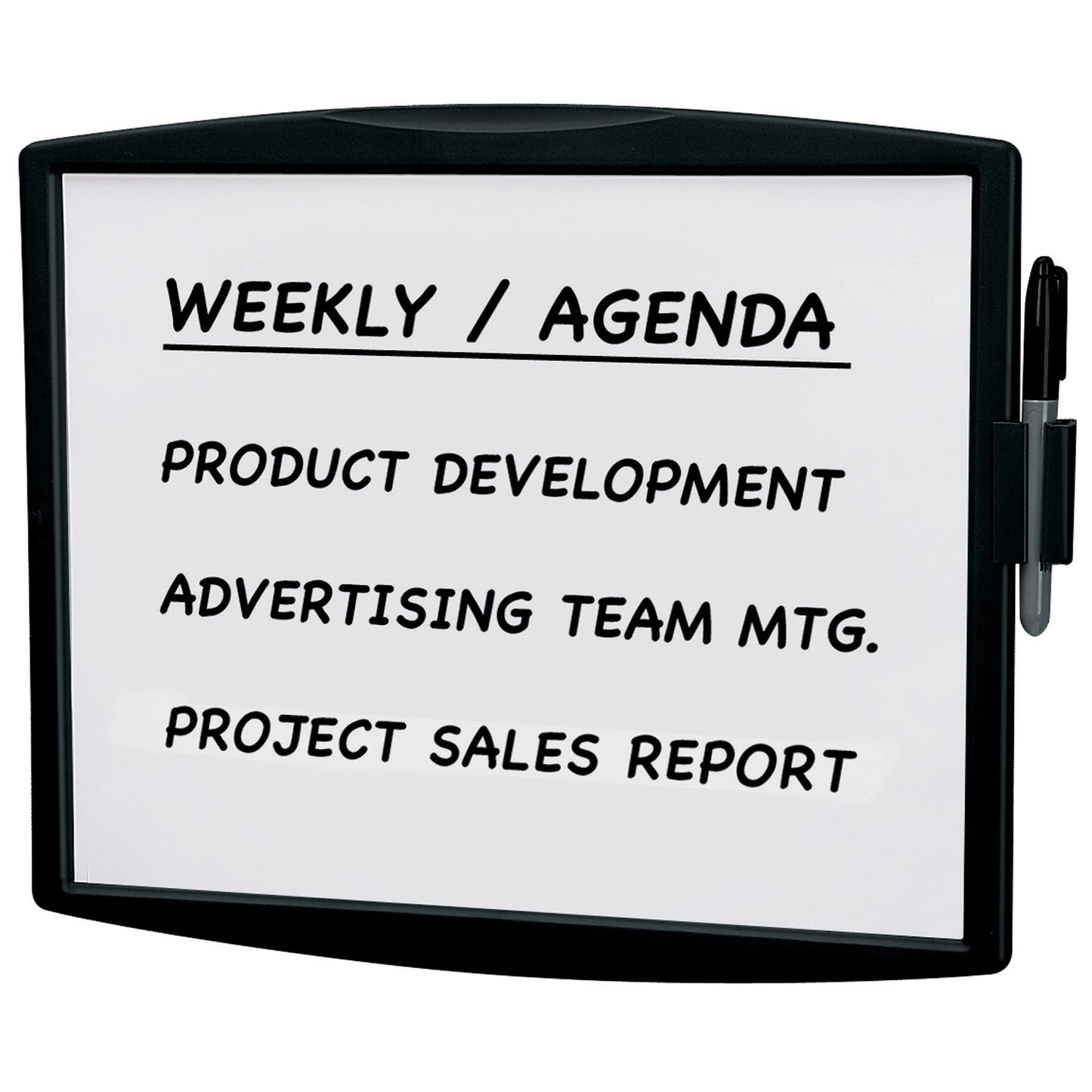 Fellowes Plastic PA Dry Erase Board, Dark Graphite (75905)