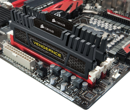 Corsair Vengeance 8 GB (2x4 GB) DDR3 1600 MHz (PC3 12800) 240-Pin DDR3 Memory Kit for Core i3, i5, i7 and Platforms SDRAM CMZ8GX3M2A1600C9