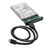 Tripp Lite USB 3.1 Gen 2 (10 Gbps) SATA SSD/HDD to USB C, USB Type C Enclosure Adapter w/UASP Support, Thunderbolt 3 Compatible, USB-C, USB Type-C (U457-025-CG2)