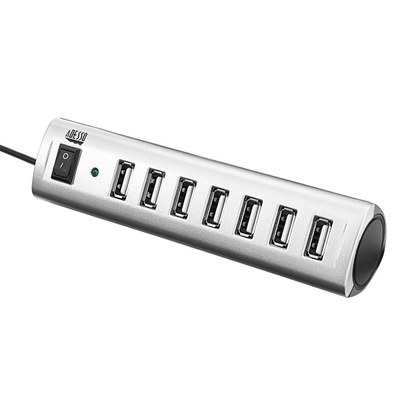 Adesso AUH-2070P - 7 Port USB 2.0 Hub Power Adapter